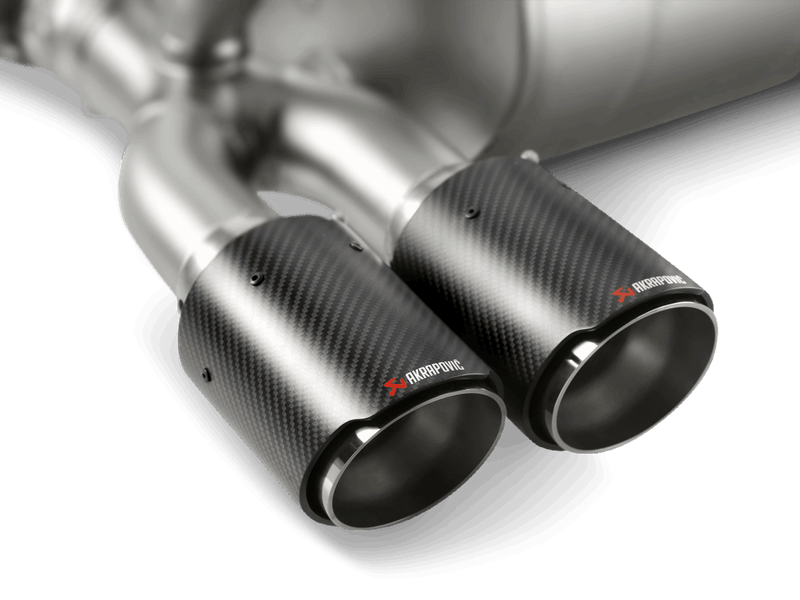Laden Sie das Bild in Galerie -Viewer, Akrapovic Tail pipe set (Carbon) - BMW M3 (F80) 2018 / M4 (F82, F83) 2020
