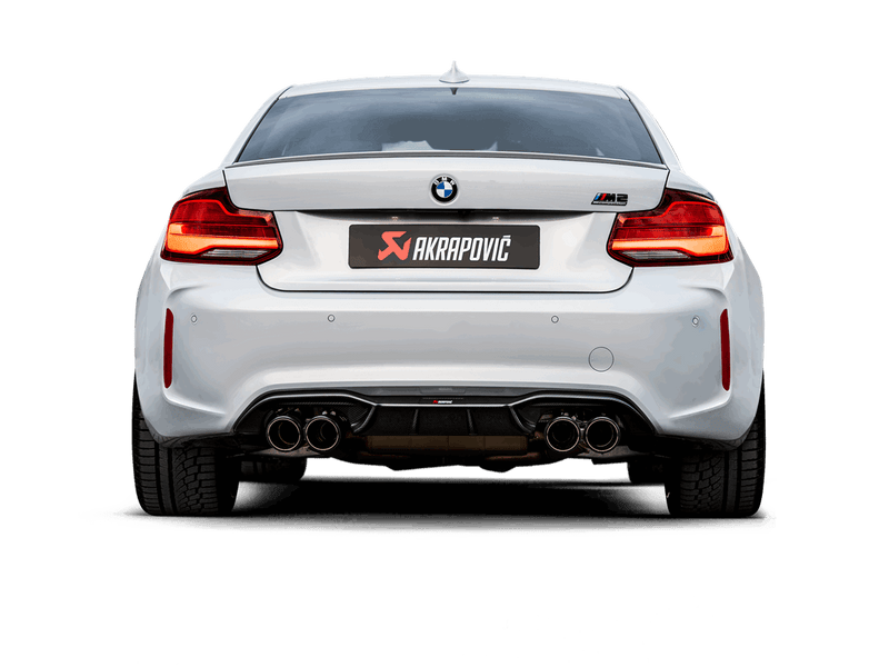 Laden Sie das Bild in Galerie -Viewer, Akrapovic Slip-On Line (Titanium) - BMW M2 COMPETITION (F87N) 2020
