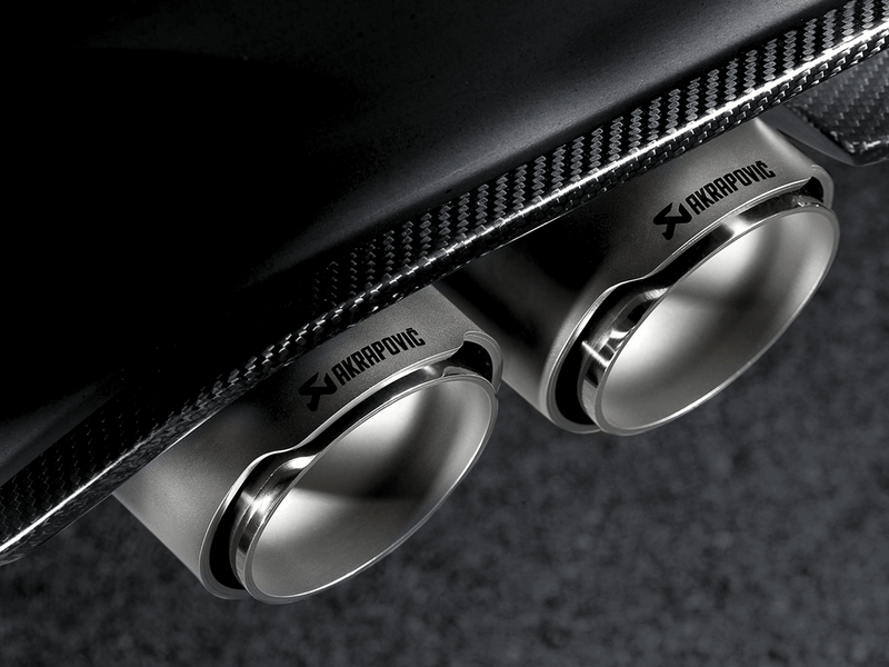Laden Sie das Bild in Galerie -Viewer, Akrapovic Tail pipe set (Titanium) - BMW M3 (F80) 2018 / M4 (F82, F83) 2020