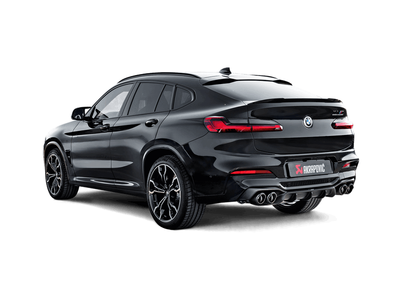 Laden Sie das Bild in Galerie -Viewer, Akrapovic Slip-On Line (Titanium) - BMW X3 M / X3 M COMPETITION (F97) - OPF/GPF 2023