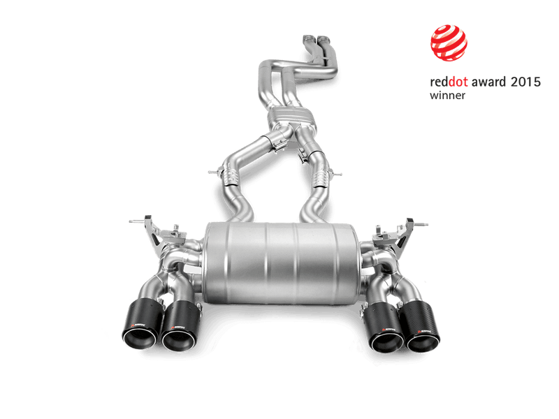 Laden Sie das Bild in Galerie -Viewer, Akrapovic Evolution Link pipe set (Titanium) - BMW M3 (F80) 2018