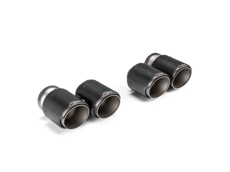 Laden Sie das Bild in Galerie -Viewer, Akrapovic Tail Pipe Set (Carbon) - BMW M2 COUPÉ (G87) / M4 (G82, G83) - 2023