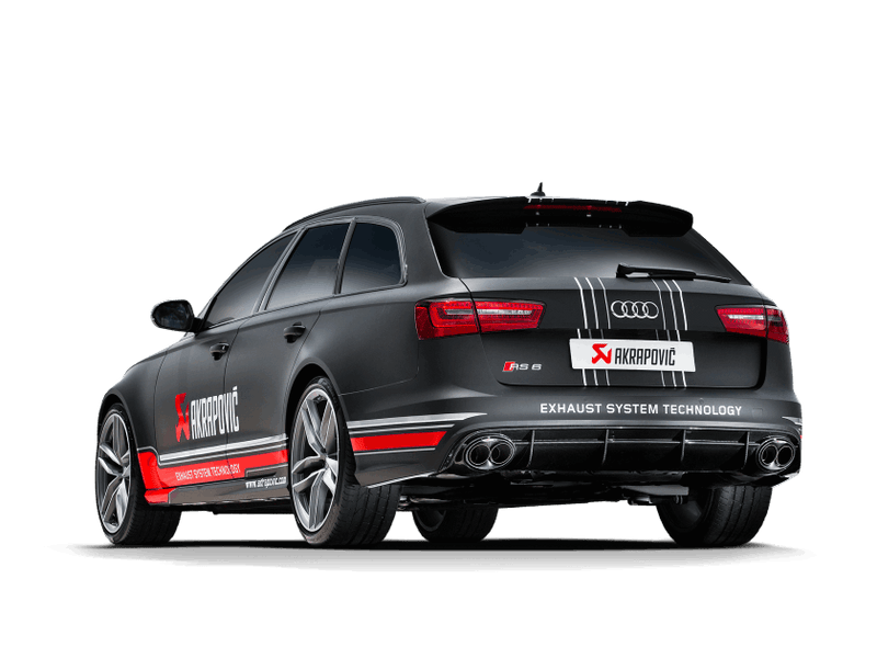 Laden Sie das Bild in Galerie -Viewer, Akrapovic Evolution Line (Titan) - AUDI RS 6 AVANT (C7) 2018