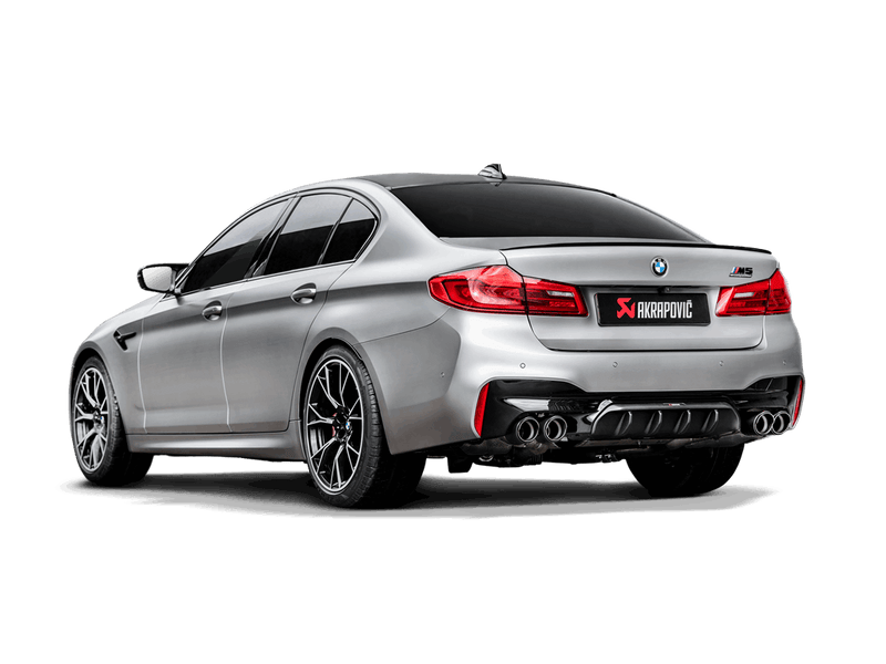 Laden Sie das Bild in Galerie -Viewer, Akrapovic Slip-On Line (Titanium) - BMW M5 / M5 COMPETITION (F90) - OPF/GPF 2023