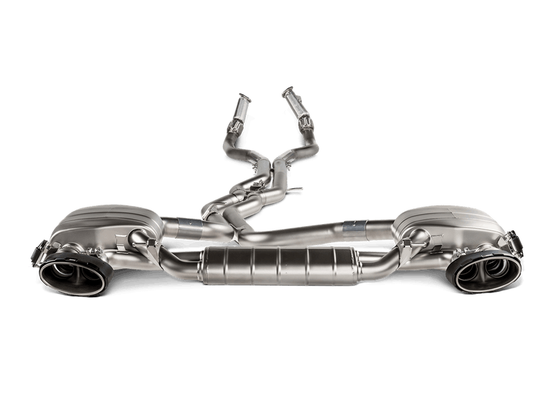 Laden Sie das Bild in Galerie -Viewer, Akrapovic Evolution Line (Titanium) - AUDI RS 6 AVANT (C8) 2023