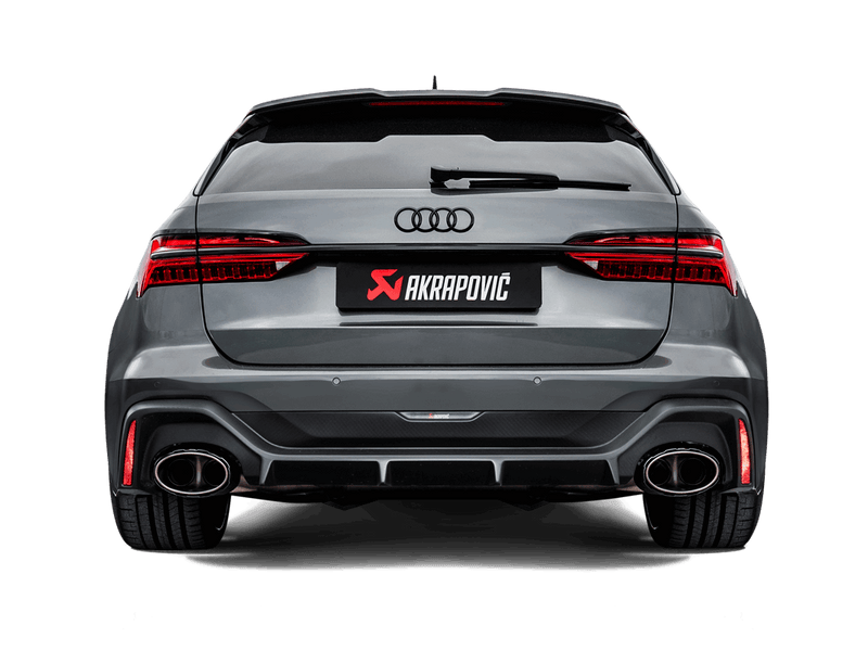 Laden Sie das Bild in Galerie -Viewer, Akrapovic Evolution Line (Titanium) - AUDI RS 6 AVANT (C8) 2023
