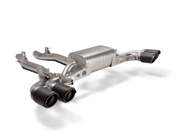 Laden Sie das Bild in Galerie -Viewer, Akrapovic Slip-On Line (Titanium) - BMW M5 / M5 COMPETITION (F90) - OPF/GPF 2023