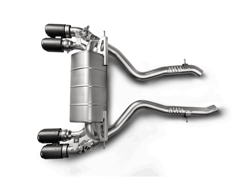 Laden Sie das Bild in Galerie -Viewer, Akrapovic Slip-On Line (Titanium) - BMW M2 COMPETITION (F87N) 2020