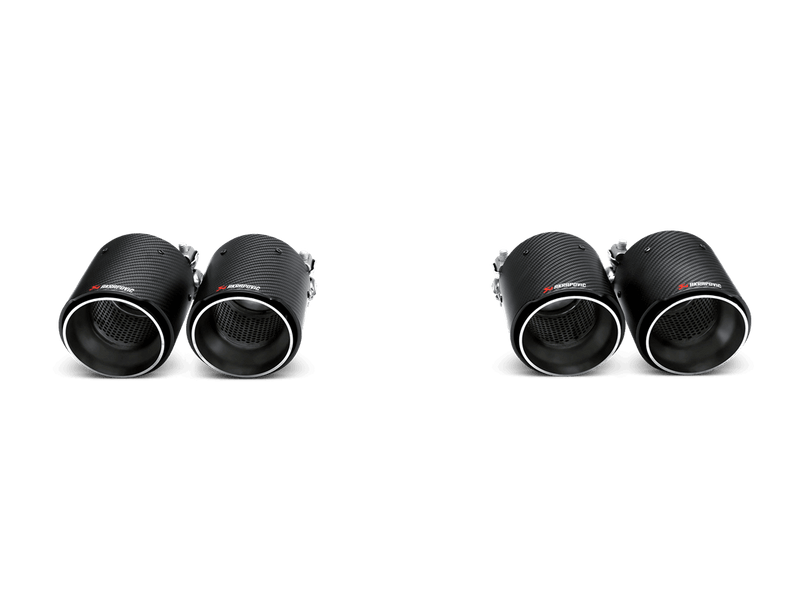 Laden Sie das Bild in Galerie -Viewer, Akrapovic Tail pipe set (Carbon) - BMW M3 (F80) 2018 / M4 (F82, F83) 2020