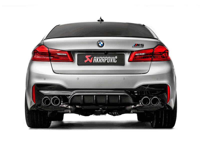 Laden Sie das Bild in Galerie -Viewer, Akrapovic Slip-On Line (Titanium) - BMW M5 / M5 COMPETITION (F90) - OPF/GPF 2023