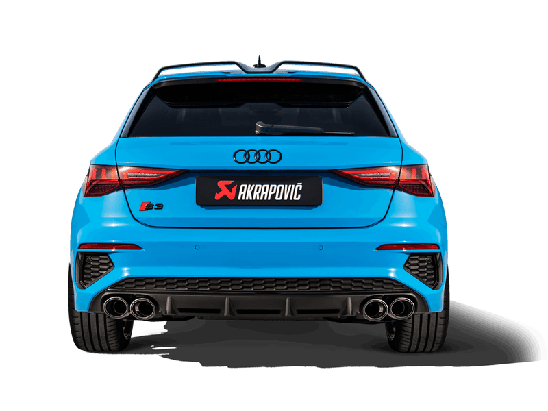 Laden Sie das Bild in Galerie -Viewer, Akrapovic Evolution Line (Titanium) - AUDI S3 SPORTBACK (8Y) 2023