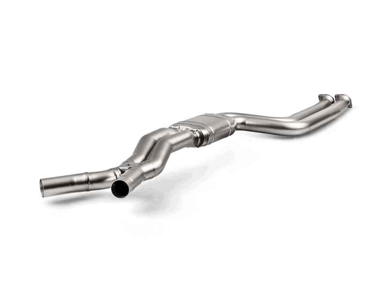 Laden Sie das Bild in Galerie -Viewer, Akrapovic Evolution Link pipe set (Titanium) - BMW M2 COMPETITION (F87N) 2020