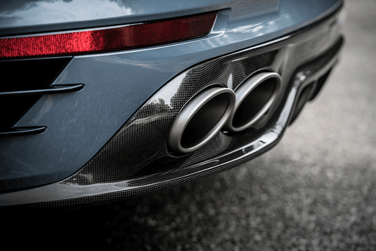 Rear Carbon Fibre Diffuser - High Gloss - PORSCHE 911 TURBO / TURBO S (991.2) 2019